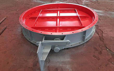 High temperature butterfly valve