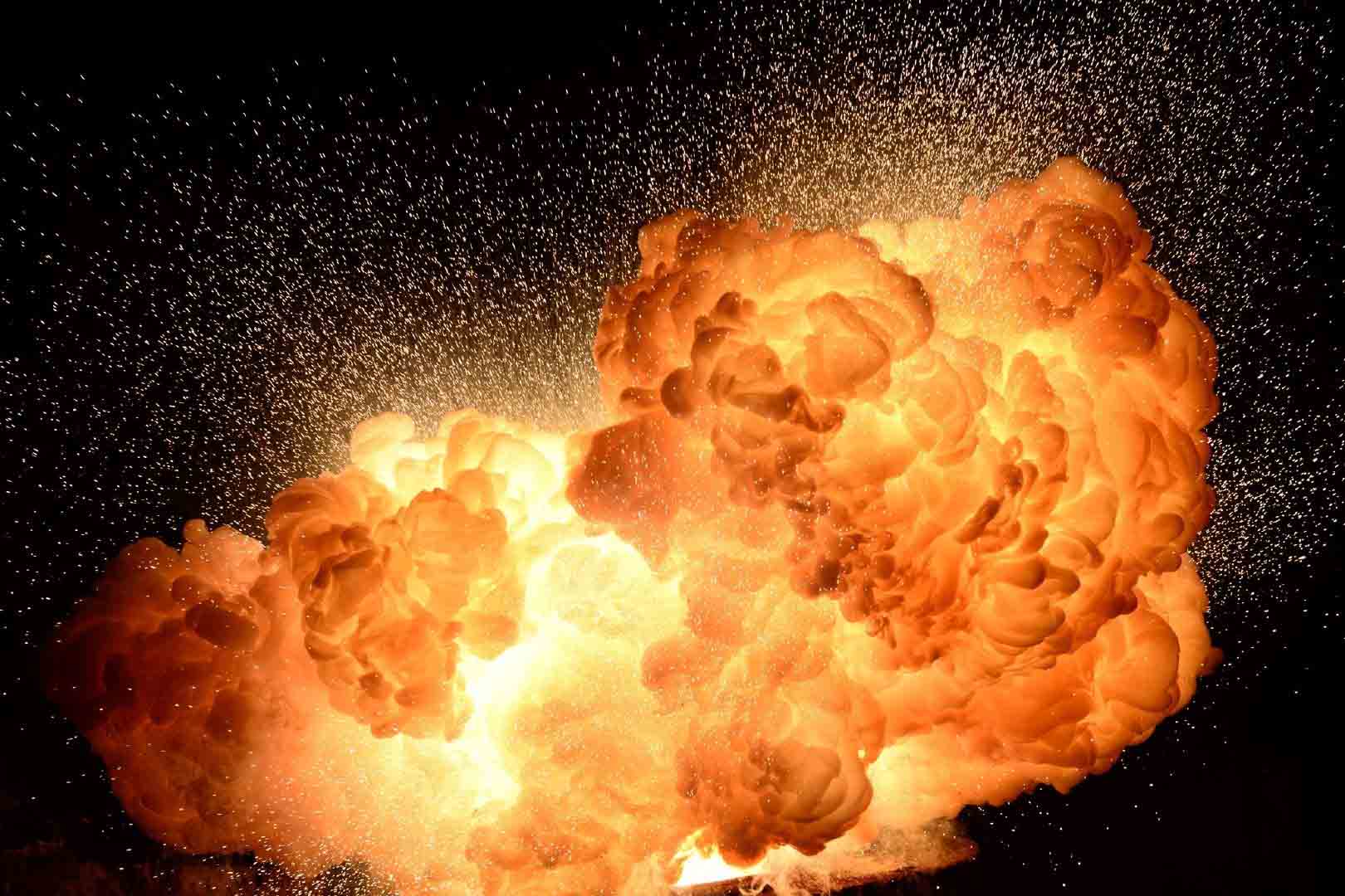 explosiones de polvo