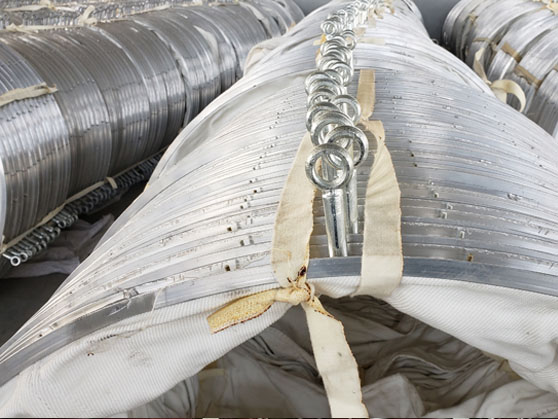 The Aluminum Alloy Ring Fabric Bellow is a durable, flexible connector designed for dust-proof bulk material loading (cement, fly ash, grains, chemicals)